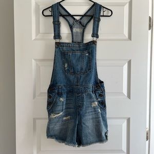 American Original REWASH Brand Women’s Overall Shorts